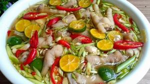 Chân gà xả tắc siu ngon, ngon hơn người yêu cũ
