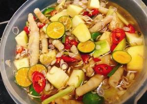 Chân gà xả tắc siu ngon, ngon hơn người yêu cũ