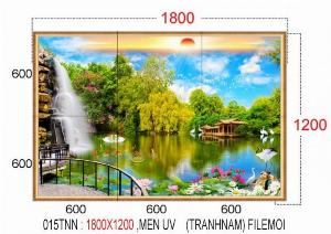 Tranh gạch men 3d phong cảnh - 655C