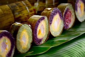 Mua bánh tét trứng muối, ngũ sắc ngon TPHCM Suong's House - 0938395939