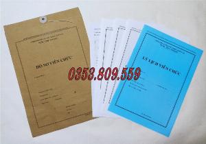 Hồ sơ viên chức giáo viên theo thông tư số 07/2019