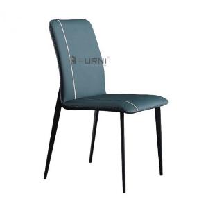 Ghế bàn ăn nệm bọc da simili có lưng tựa đẹp hiện đại