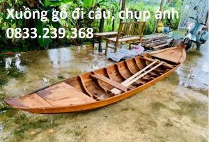 Xuồng, thuyền gỗ đi câu, chụp ảnh 3m, 4.3m tới 5.5m