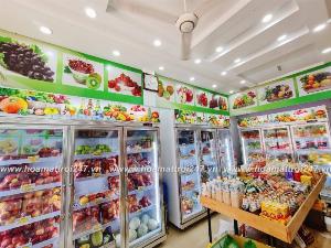 Tủ mát 3 cánh Sunflower trưng bày hoa quả, thực phẩm (mẫu mới nhất 2022)