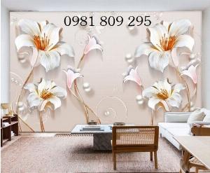 Gạch tranh 3d hoa hiện đại HP9767