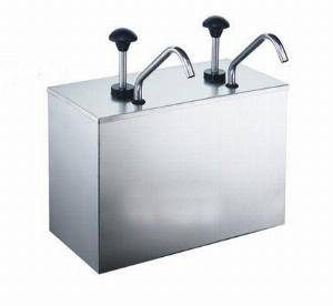 Hộp inox, thùng inox, bình inox bơm tương ớt, tương cà 1 vòi, 2 vòi, 3 vòi