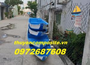 Vỏ lãi composite, xuồng ba lá, xuồng tam bản, thuyền composite Thủ Đức