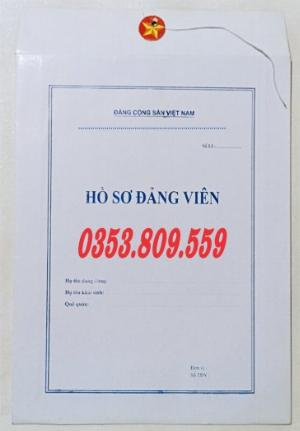 Túi Hồ Sơ Đảng Viên loại dày đẹp