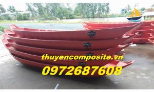 Xuồng ba lá, thuyền ba lá, xuồng nhựa, xuồng composite giá rẻ Long An