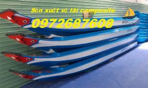 Bán xuồng ba lá, xuồng composite, thuyền composite, vỏ lãi Nhà Bè