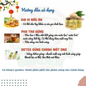 Bột Gừng Sấy Lạnh Nguyên Chất The Moshav Farm Hữu Cơ