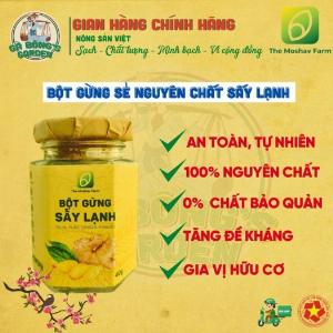 Bột Gừng Sấy Lạnh Nguyên Chất The Moshav Farm Hữu Cơ