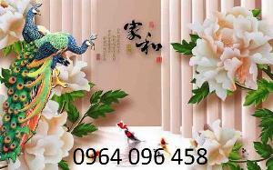 Tranh gạch 3d dán tường trang trí - 666XP