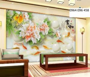 Tranh phòng thờ - tranh gạch 3d phòng thờ - DSA3