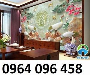 Tranh phòng thờ - tranh gạch 3d phòng thờ - DSA3