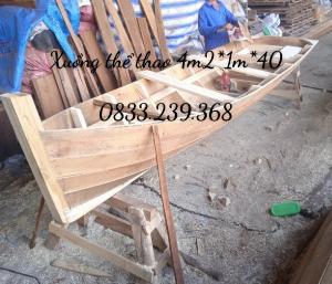 Thuyền gỗ thể thao, câu cá, trưng bày