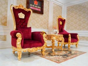 Bộ sofa cổ điển hoàng gia Luxury Diamond 3 món