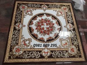 Thảm gạch tranh trí khổ vuông -6767FG5