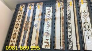 Gạch viền phối thảm gạch , ốp chân tường