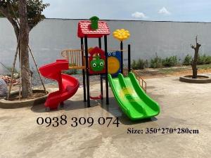Cầu trượt liên hoàn nhập khẩu cao cấp, rẻ, bền, đẹp