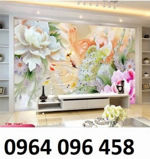Tranh phong thủy 3d - tranh gạch 3d phong thủy - NB54
