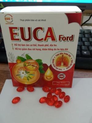 EUCA Ford hỗ trợ làm ấm cơ thể, giảm đau rát họng