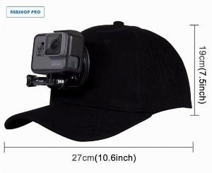 Mũ lưỡi trai gắn GoPro Hero, Action Cam, Camera hành trình Puluz PU195