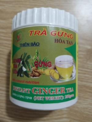 Bột trà gừng hòa tan
