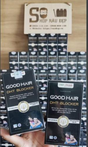 Viên uống DHT Blocker Good Hair Chống DHT - Mọc tóc - Giảm nhờn da đầu