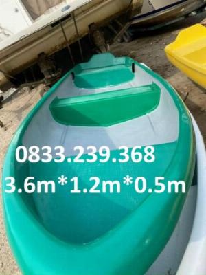 Mẫu xuồng câu đẹp, xuồng thể thao composite 3 người
