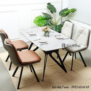 Bàn ăn mặt đá đẹp lạ nhập khẩu TN WINGS-14E