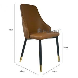 Ghế ăn lưng cao nệm bọc simili nhập khẩu ECO 8C-P