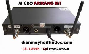 Micro Wireless Arirang M1 thu phát sóng xa đến 50m