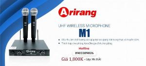 Micro Wireless Arirang M1 thu phát sóng xa đến 50m