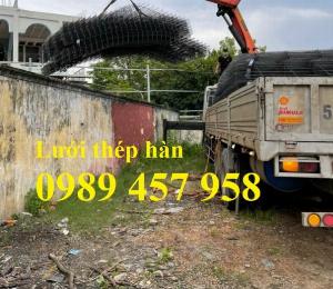 Lưới thép hàn phi 9 200x200, D10 100x200, Phi 12 200x200, Lưới đổ sàn D8 200x200