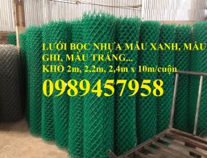 Lưới B40 bọc nhựa mầu xanh, Lưới b40 mầu ghi, Lưới làm sân tennis