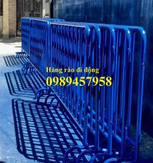 Sản xuất hàng rào di động khoanh khu vực cách ly Covid 1mx2m, 1,2mx2m và 1,5mx2m