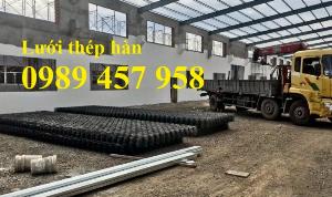 Lưới thép hàn trơn phi 6 ô 150x150, 200x200, 250x250 - Lưới thép D8 giao hàng 3 ngày