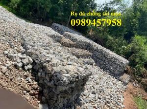 Bán Rọ đá hộc, Thảm đá chống sạt lở, Rọ đá mạ kẽm 2x1x0,5 và Rọ thép 2x1x1 luôn sẵn