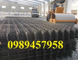 Sản xuất Lưới thép hàn phi 4 ô 50x50, D4 100x100, Lưới đổ bê tông phi 6 200x200, D6 250x250
