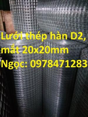 Báo giá mới nhất 2022 về lưới thép hàn, lưới thép hàn mạ kẽm dây 4, dây 5, dây 8, dây 10 ly.