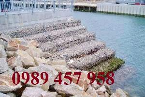 Bán Rọ đá mạ kẽm, Rọ đá hộc, Rọ thép bọc nhựa, Rọ đá 2*1*1, 2*1*0,5M