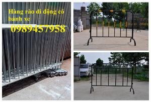 Barie 1mx2m, Hàng rào ngăn lối đi, hàng rào cách ly khu vực, hàng rào nhà xe