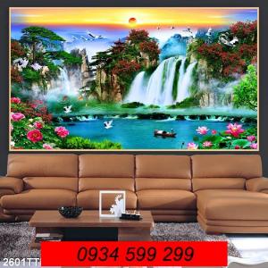 Tranh gạch sản xuất kích thước theo yêu cầu - gạch tranh 3D