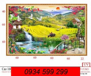 Tranh gạch 3D tranh trí phòng khách- tranh gạch men HHT
