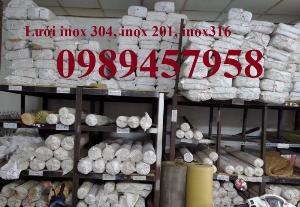 Lưới inox 2ly 20x20, Lưới inox 8mesh, Lưới sấy thực phẩm, Lưới chống muỗi