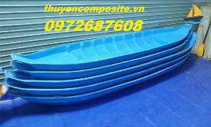Thuyền composite câu cá, chèo tay 3m, 4m