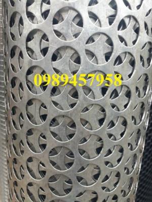 Inox đột lỗ, Tôn đột lỗ hoa thị, Tôn đột lỗ tròn, Tấm kim loại dập lỗ có sẵn