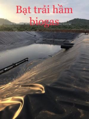 Màng hdpe giữ nước,chống thấm lót bể nước 1.5mm cuộn 200m2-kho cà mau