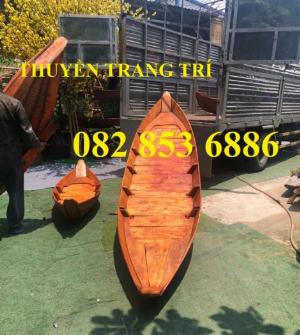 Bán Thuyền chụp sen, Thuyền trang trí 3m, Thuyền đi 2-3 người, Thuyền tạo cảnh